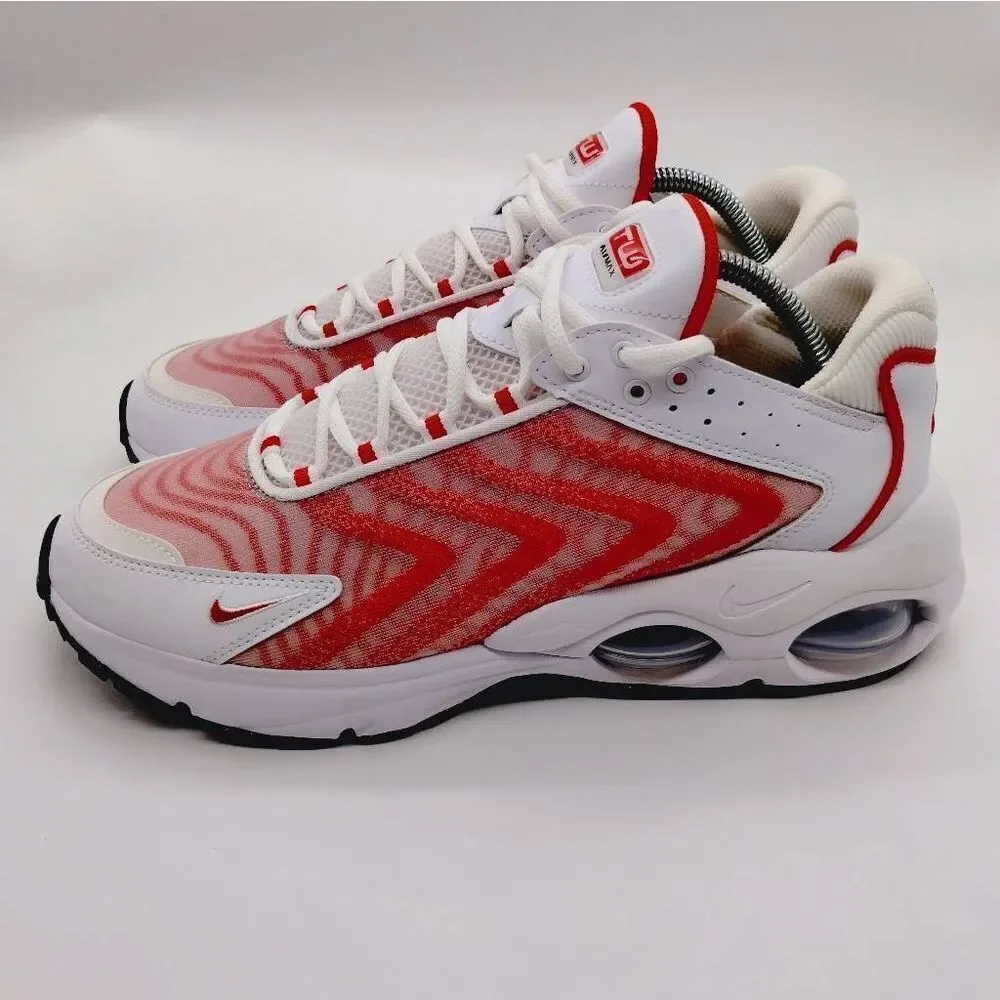 Nike‎ Air Max TW Running Sneakers Mens Size 10 Red White Athletic Shoes - Picture 2 of 8